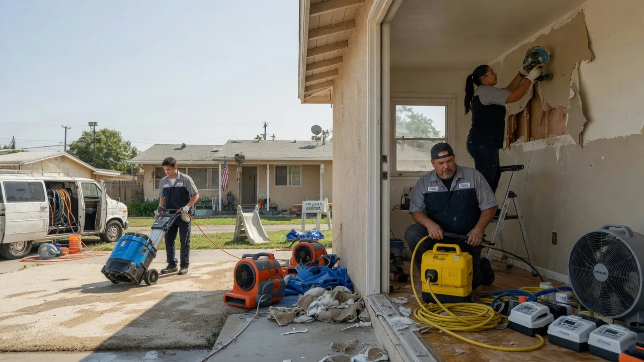 Water Damage Restoration in Wickett, TX near me